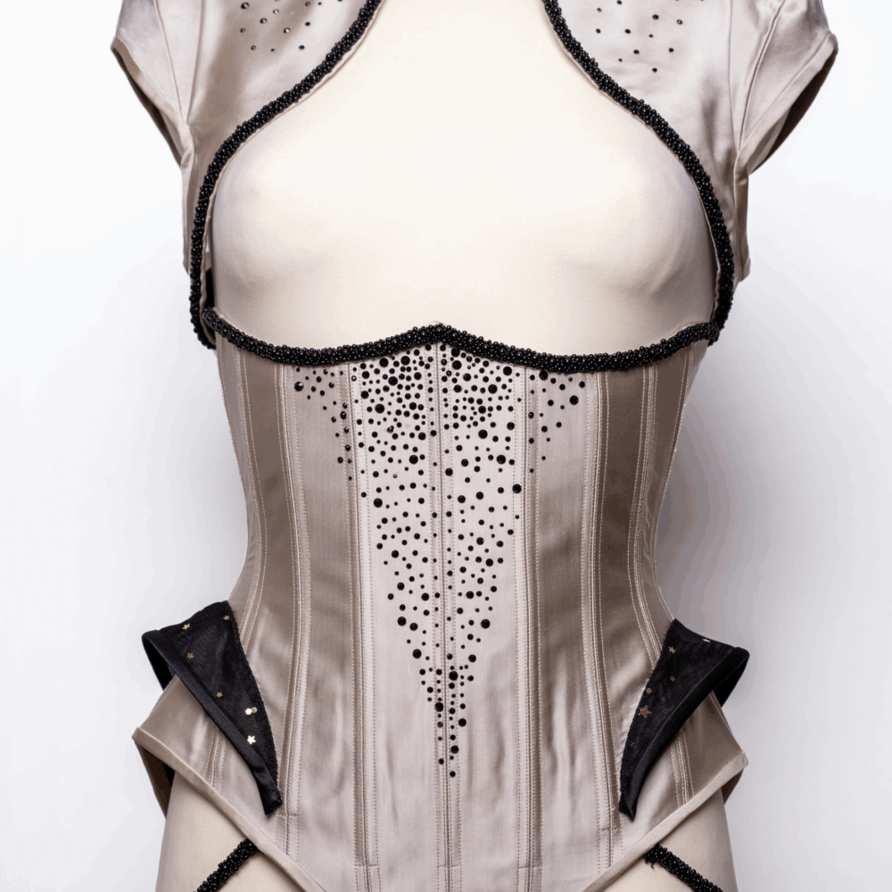 Ready To Ship - Corset bodysuit and Bolero